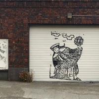 Museum Parking: The Art of the Garage Door